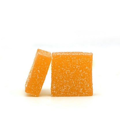 THC 5 mg & CBD 5 mg candies - Peach Mimosa 🍑