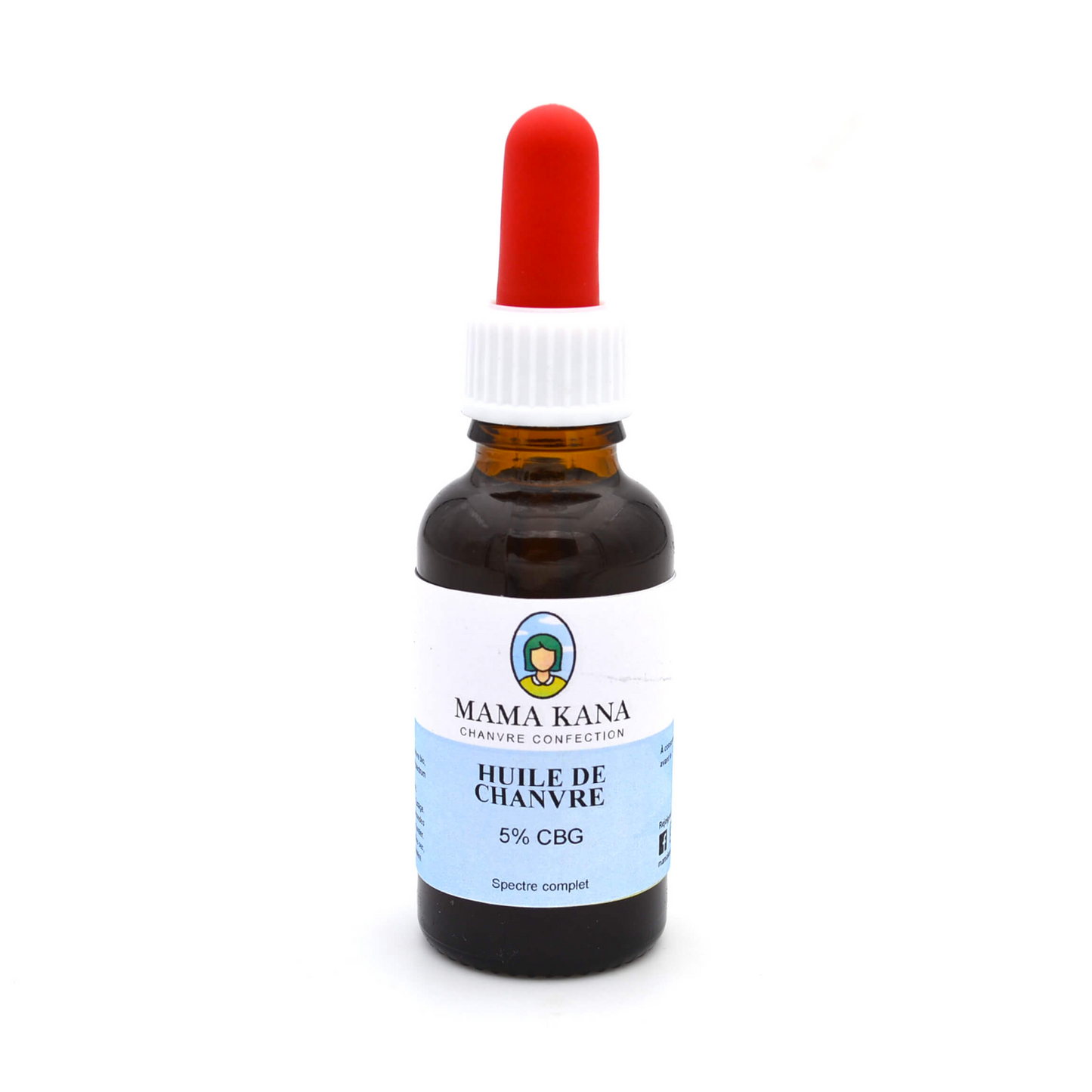 Hanföl CBG 5% + CBD 5% 🇫🇷