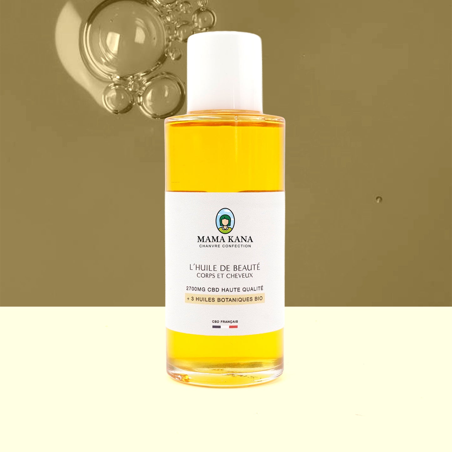 Λάδι ομορφιάς για σώμα και μαλλιά CBD 10% 🌿