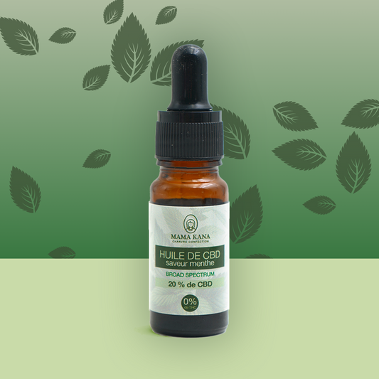 Óleo de CBD de amplo espetro 20% - Menta 🌱 (100% de desconto)