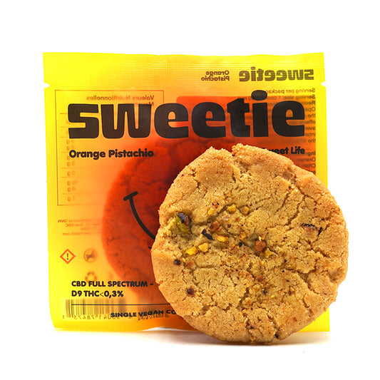 Space Cookie THC 100mg - Πορτοκαλί Φιστίκι Αιγίνης 🍊