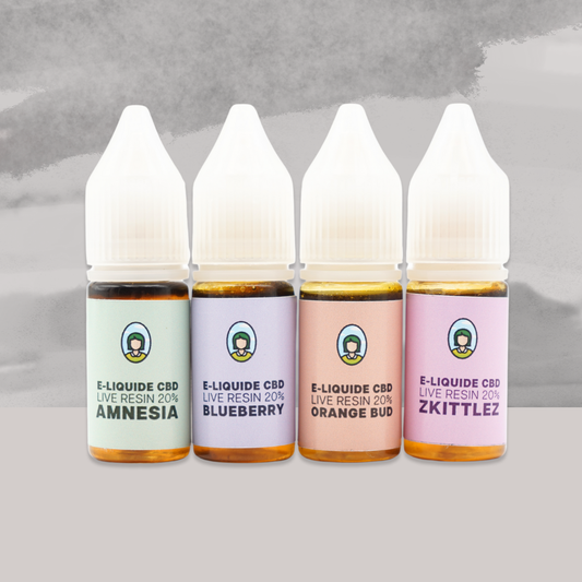 Pack Découverte E-liquides 20% CBD