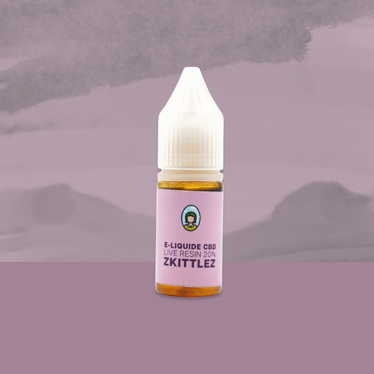 E-liquide 20% CBD - Zkittlez 🌈