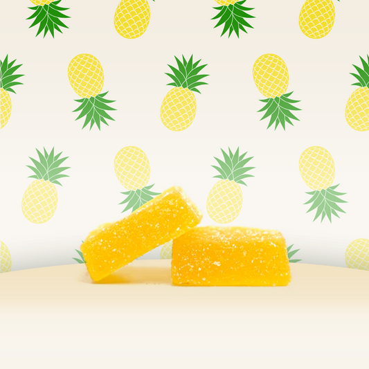 Cukorkák 10 mg THC - Ananász 🍍