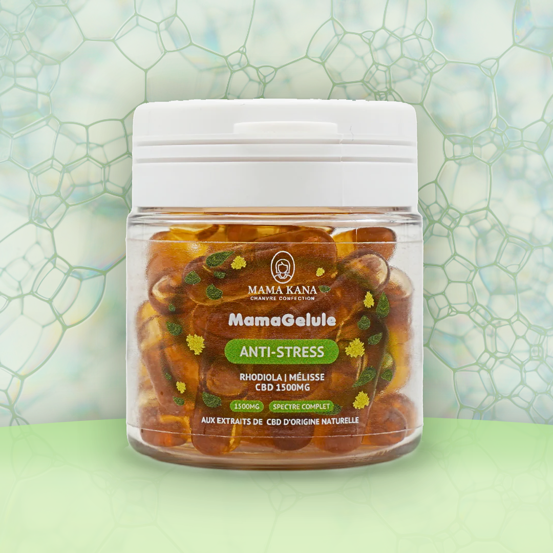 CBD 🎁 Cápsula 1500mg - Anti-Stress 🧎‍♀️ (100% off)