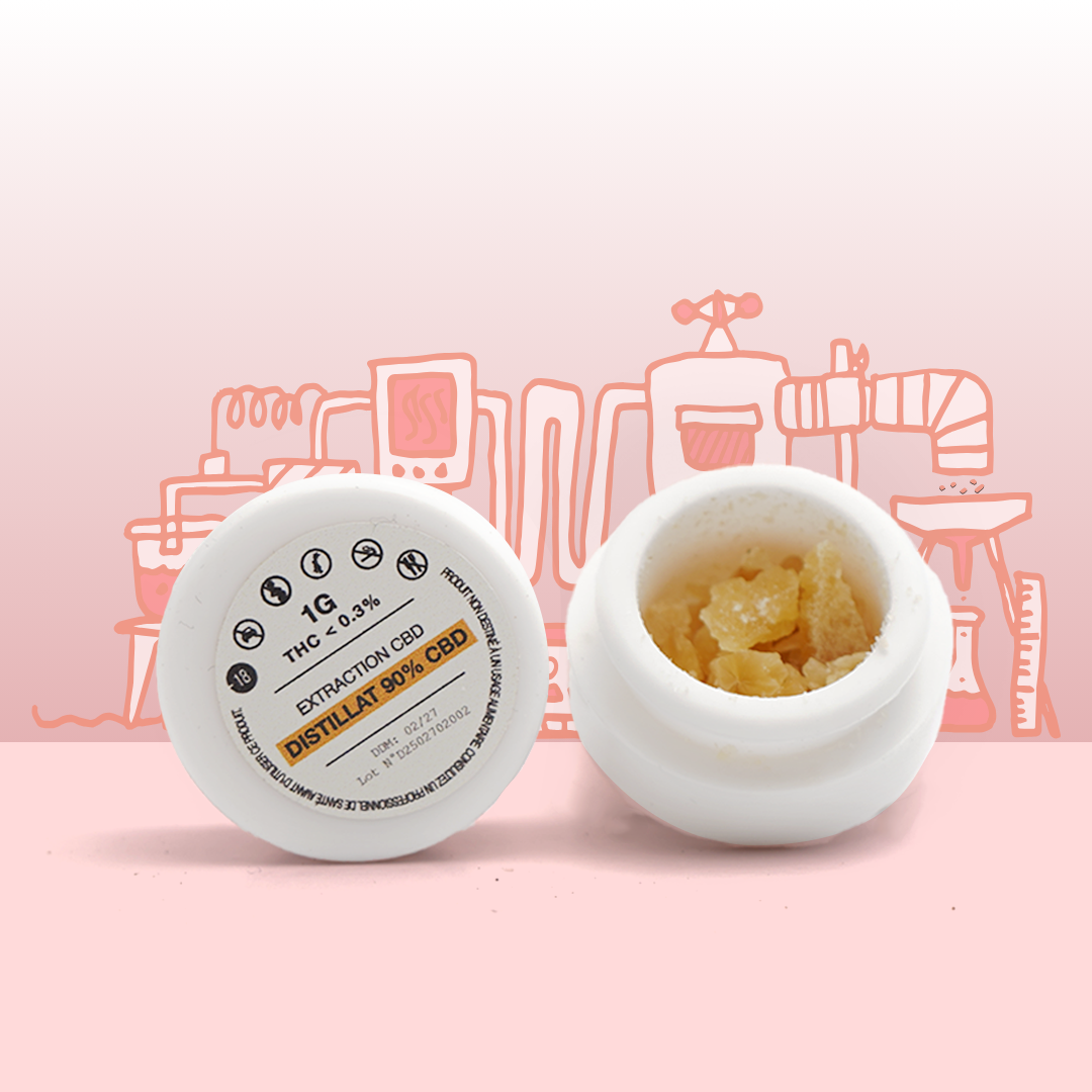 Distillat - CBD 90 %