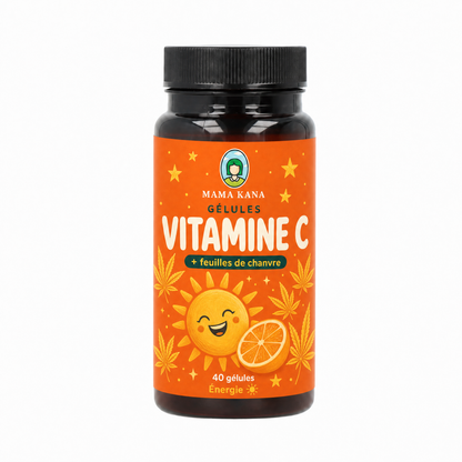 Capsule di canapa - Vitamina C 🍊