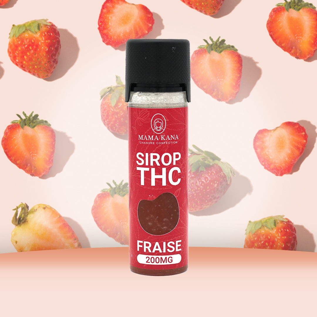 Siroop THC 200mg - Aardbei 🍓