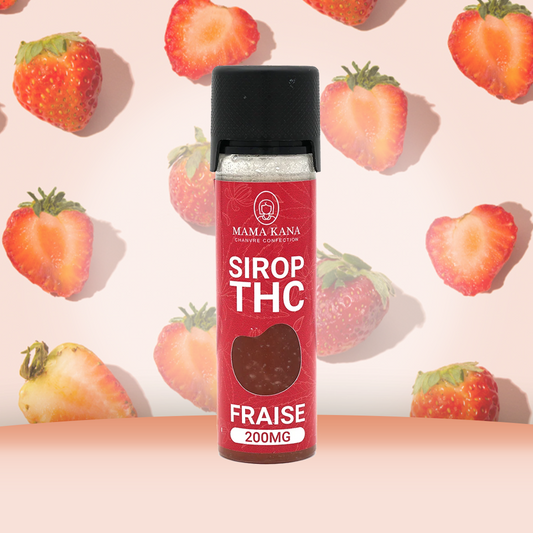 THC Syrup 200mg - Strawberry 🍓