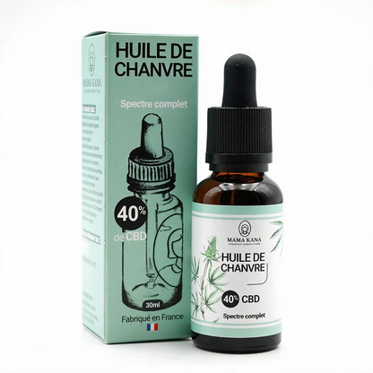 Huile 40% de CBD Full Spectrum 🇫🇷