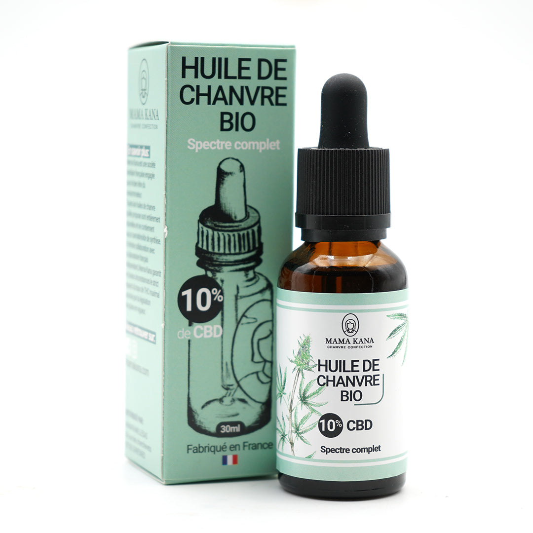 🎁 Orgaaninen Hamppu CBD öljy 10% 🇫🇷 (100% pois)