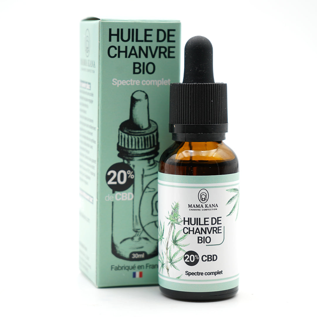 🎁 Orgaaninen hamppu CBD öljy 20% 🇫🇷 (100% pois)