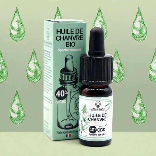 40 % CBD-Öl mit vollem Spektrum 🇫🇷