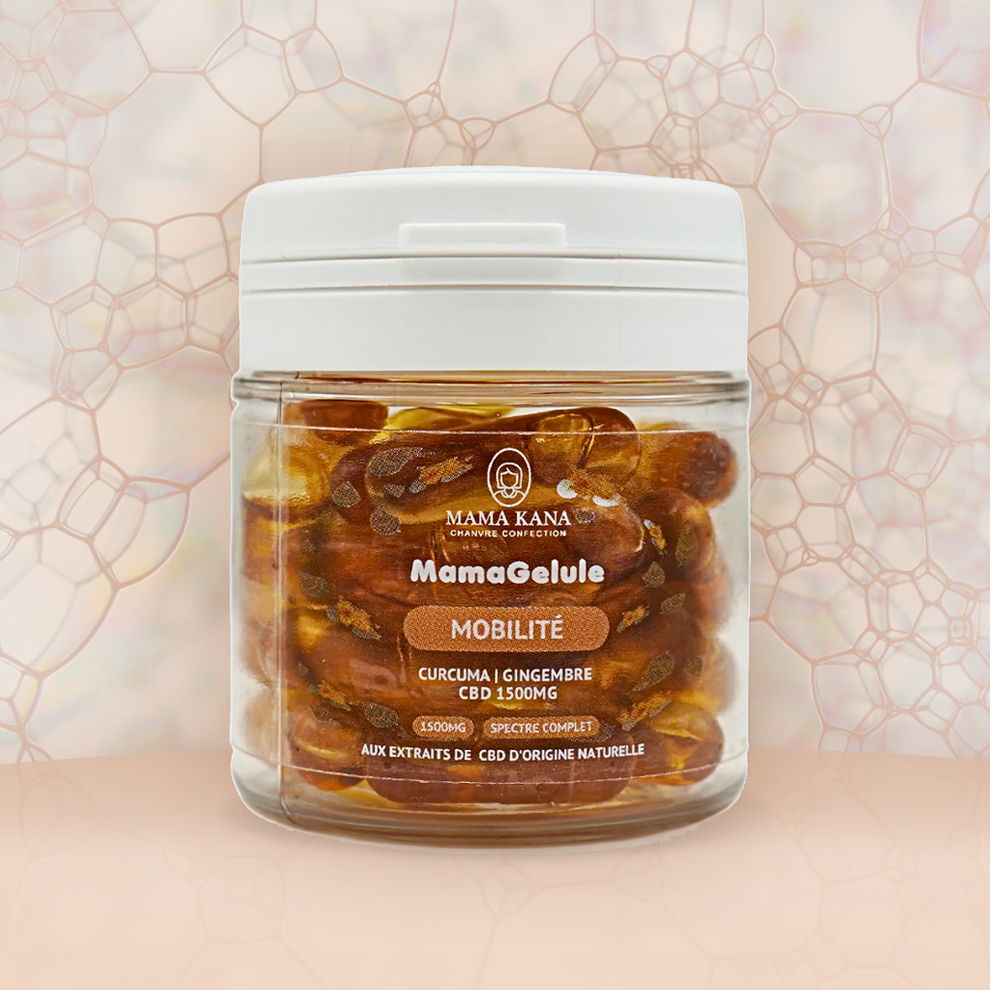 Gélule CBD 1500mg- Mobilité