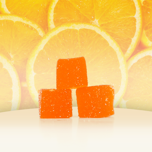 Cukorkák 10 mg THC - Narancs 🍊