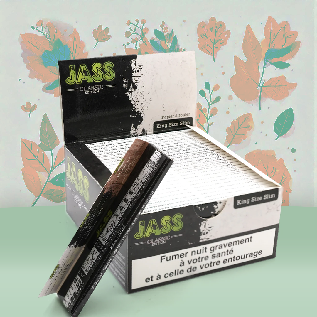 Feuilles à rouler Jass - King Size Slim 📜