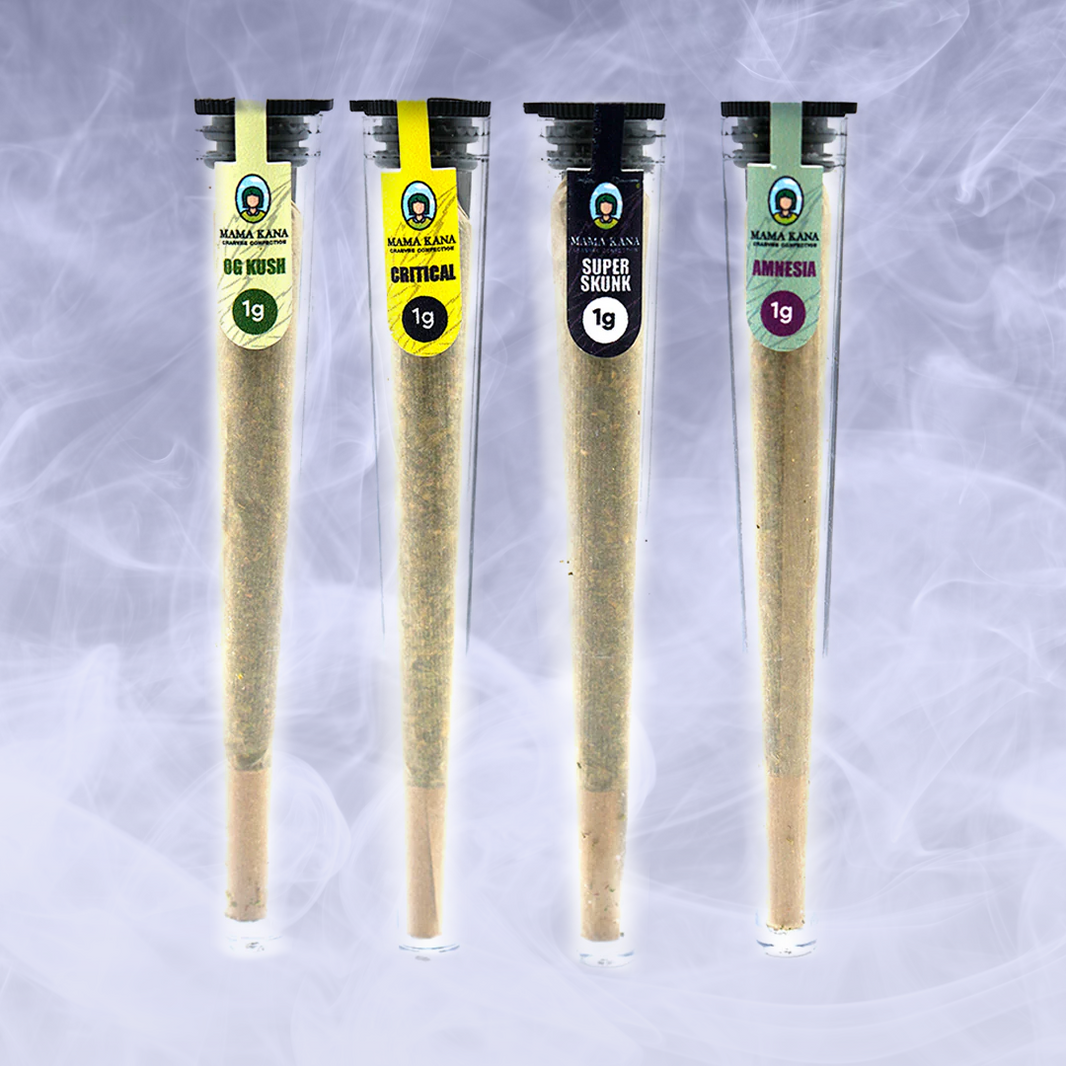 Pre Roll Menu Pre Rolls CBD | Variétés premium de CBD déjà roulées