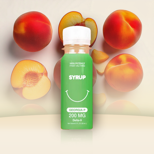 Xarope THC 200mg - Pêssego da Geórgia 🍑 (100% de desconto)