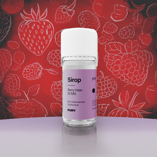 Sirop THC 25mg - Fructe roșii 🍓