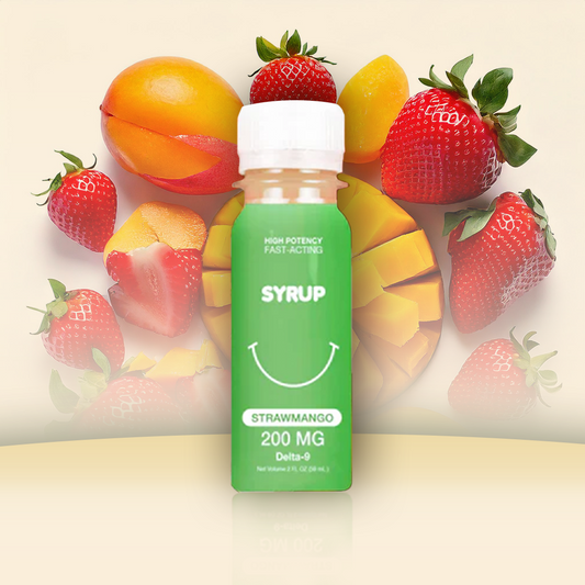 Xarope THC 200mg - Strawmango 🥭 (100% de desconto)
